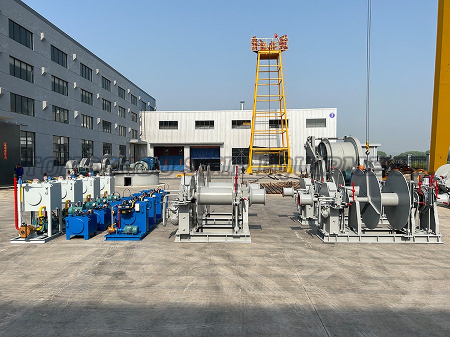 Hydraulic Winch Hydraulic Winch